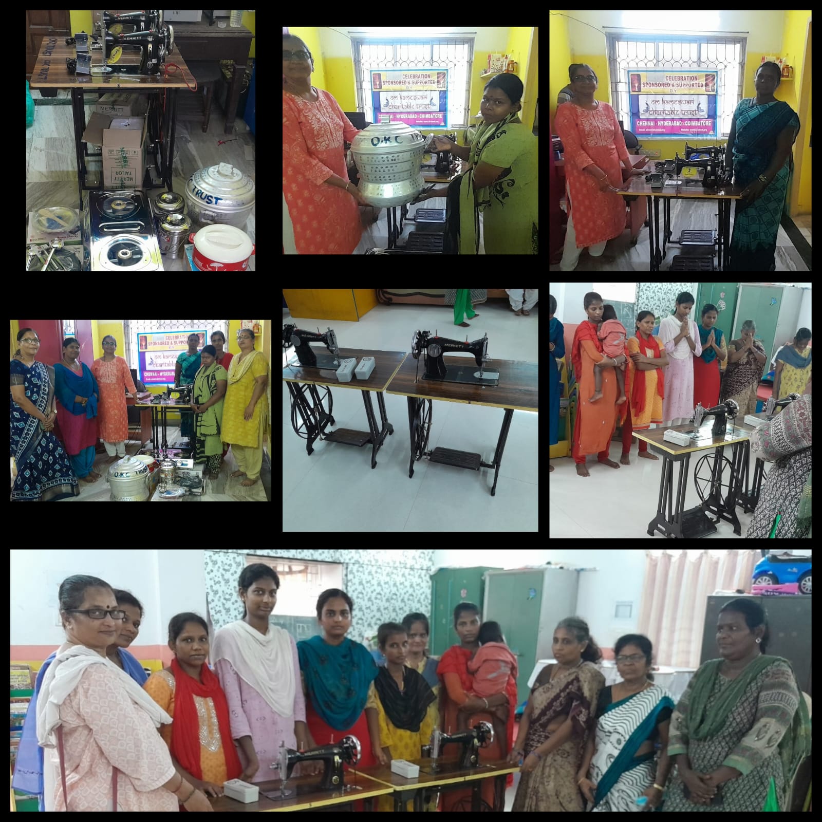 Women at a trust empowerment program in a Chennai community